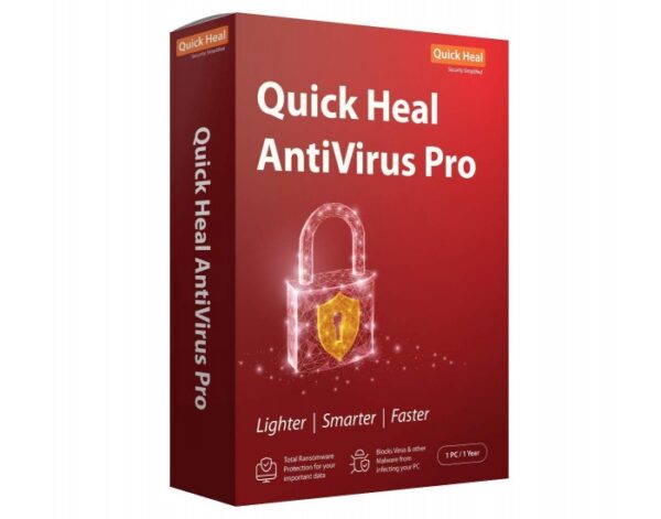 Quick Heal PRO | 1 User | 1 Year | Email Delivery in 2 hours -