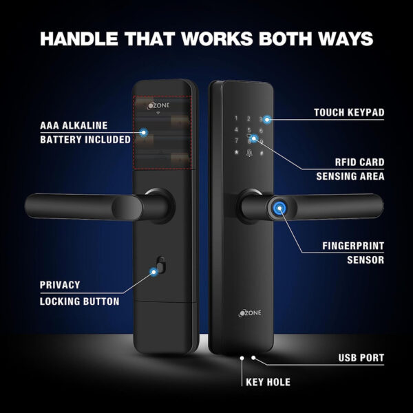 Fingerprint Door Lock Digital Door Lock - Image 3