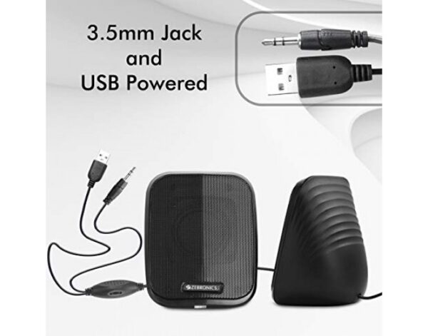 ZEBRONICS AUX SPEAKER 2.0 FAME (USB POWERED) - Image 3