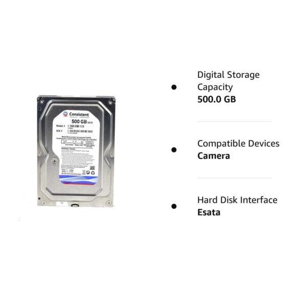 Consistent 500 GB Hard Disk for Desktop,Mechanical Hard Disk - Image 3