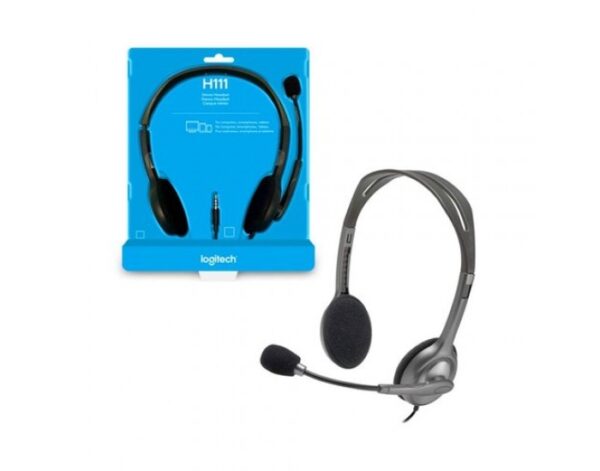 LOGITECH WIRED HEADPHONE (SINGLE PIN) H111 - Image 2