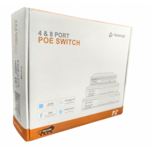 SECUREYE POE SWITCH 4 PORT 4 NORMAL + 2 NORMAL UPLINK